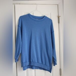 American Eagle Outfitters Blue Crewneck Sweatshirt